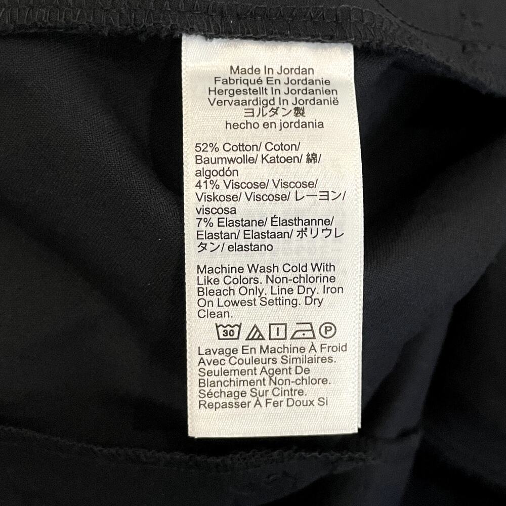 J.Crew Kaya Pant New Bi Stretch Cotton Blend Office RTO Date Work CI420 Black T8 - Picture 14 of 14